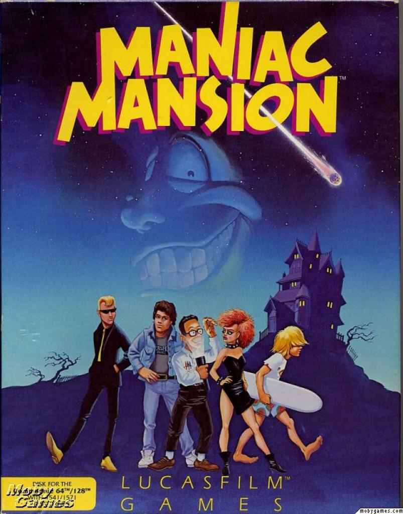 [10/02/2011] Maniac Mansion 1987 Cover