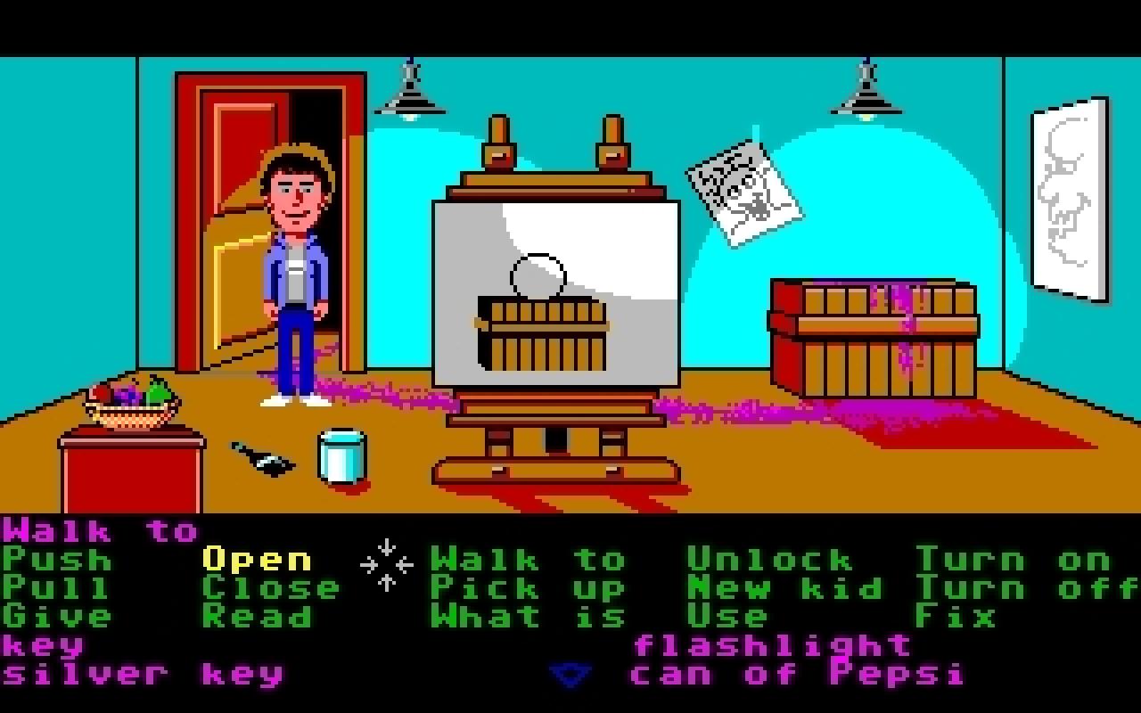 [16/02/2011] Maniac Mansion Amiga Ingame 1989 