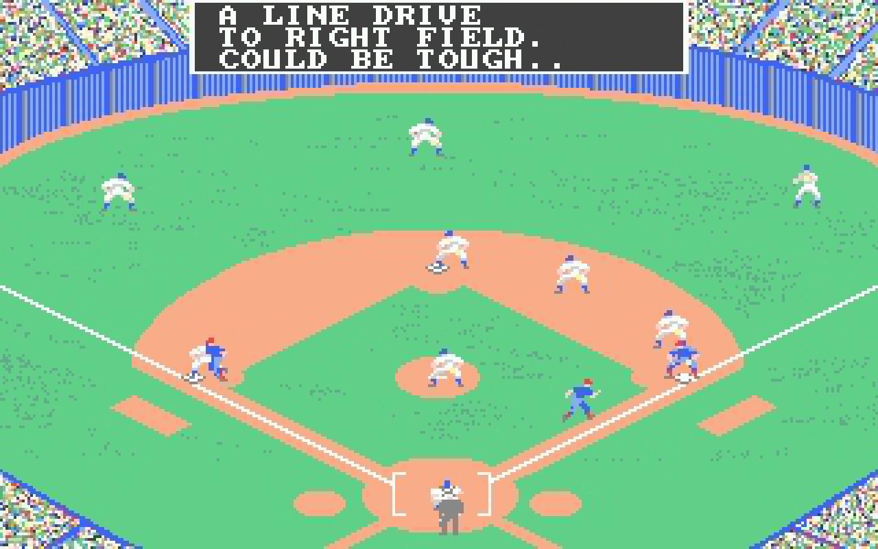 [22/02/2011] MicroLeague Baseball Atari ST Ingame 1987