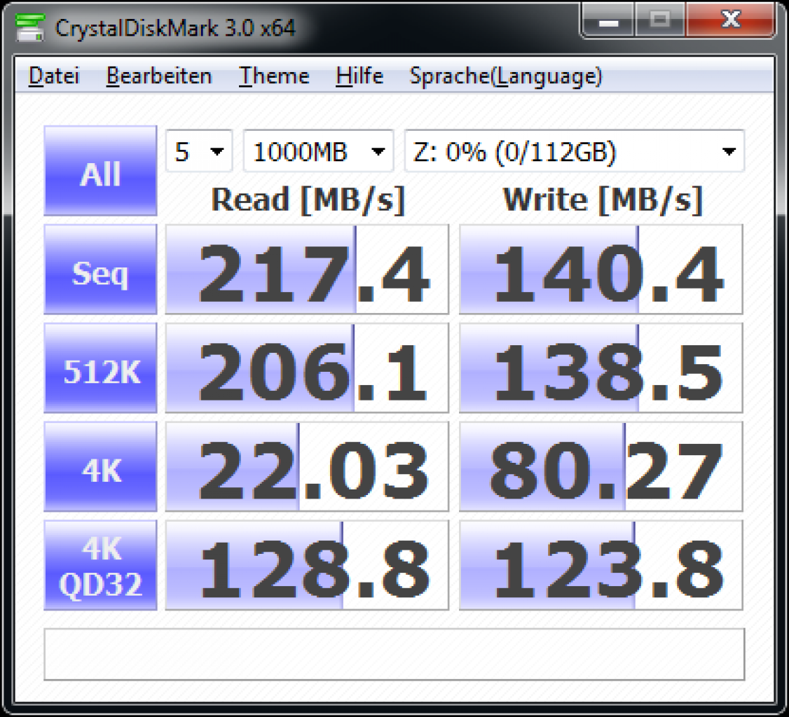 [14/02/2011] OCZ Vertex2 120GB Atto-Benchmark