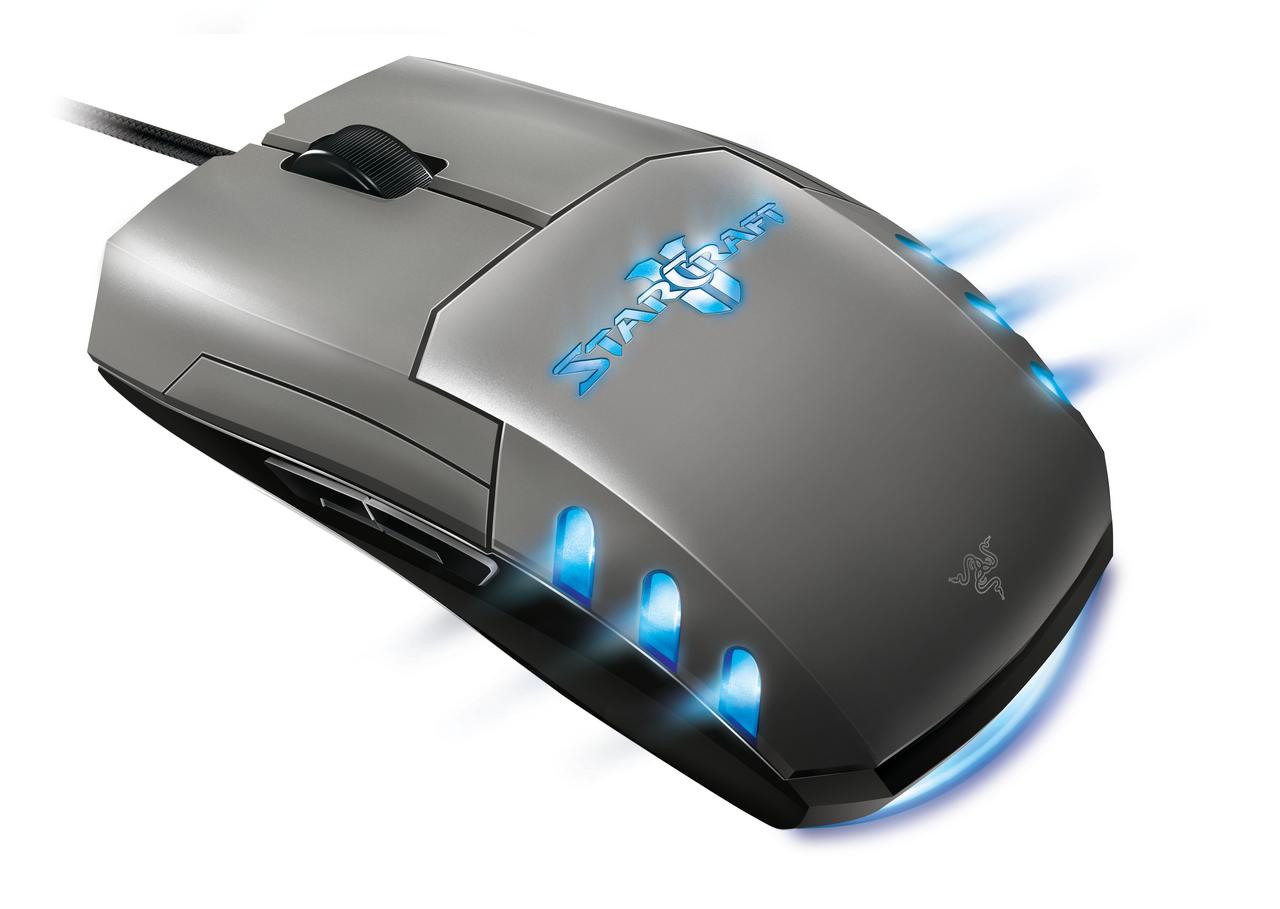 [23/02/2011] Razer Spectre: Die eckige Maus ist an die Elite-Einheit der Terraner angelehnt, unsichtbar machen aber kann sie sich nicht