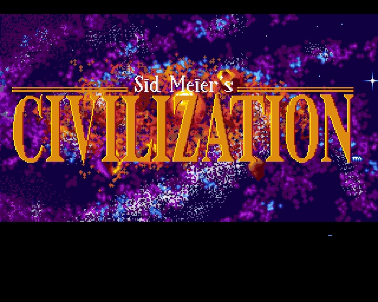[16/02/2011] Sid Meier s Civilization Amiga Startbildschirm 1992 