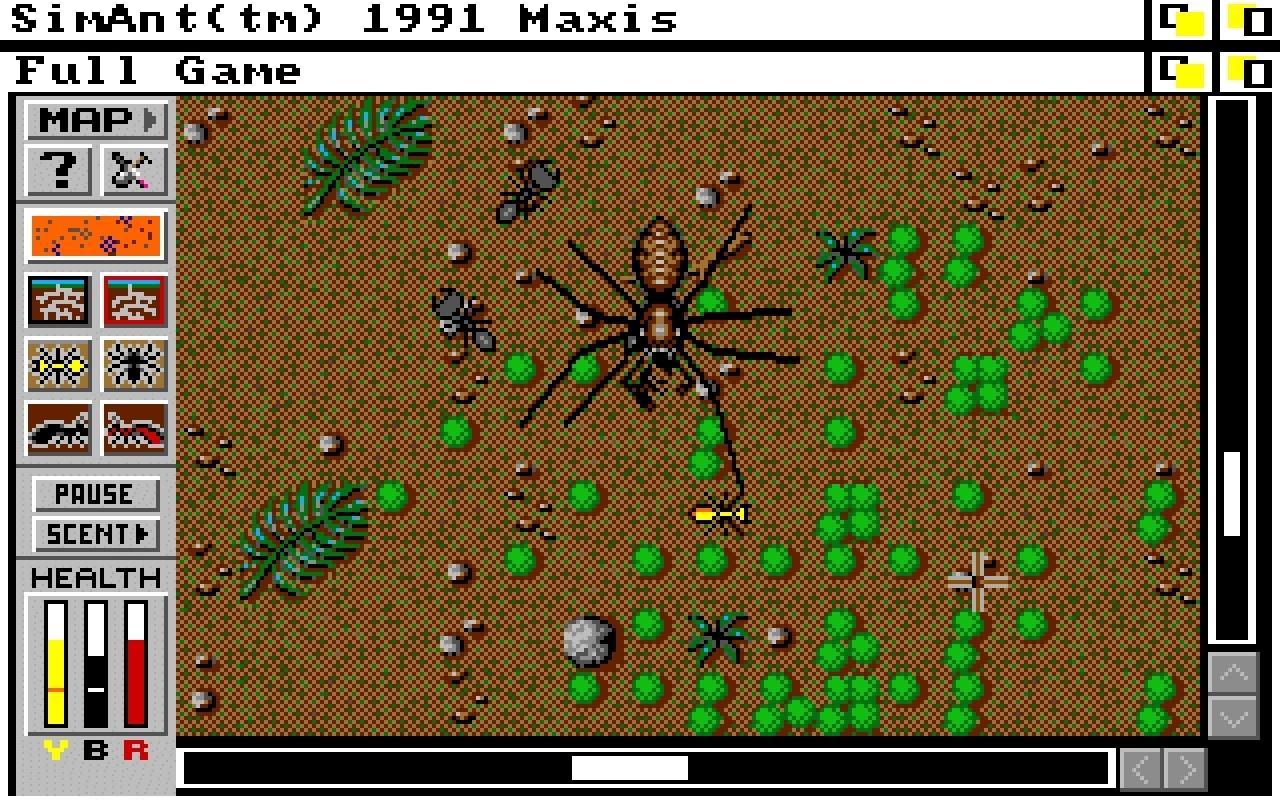 [16/02/2011] SimAnt Amiga Ingame 1992 