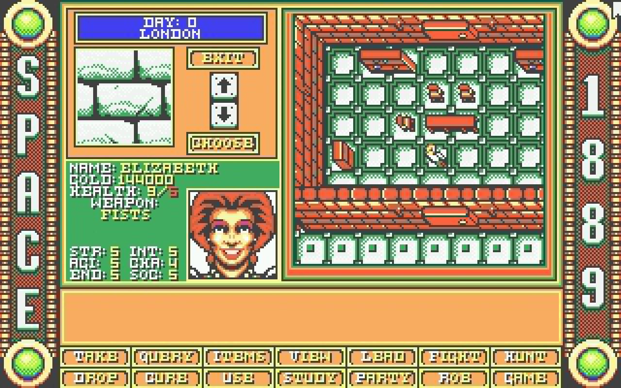 [22/02/2011] Space 1889 Atari ST Ingame 1990