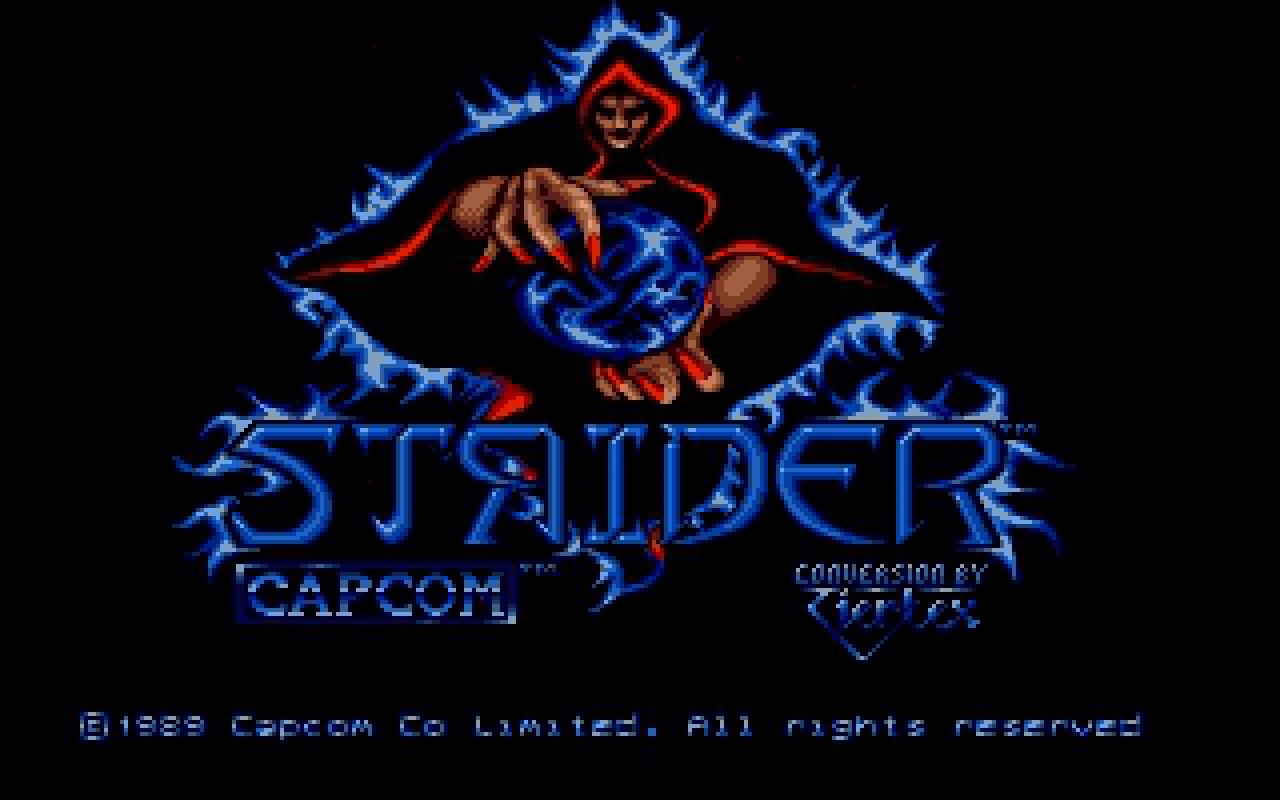 [22/02/2011] Strider Atari ST Men 1989