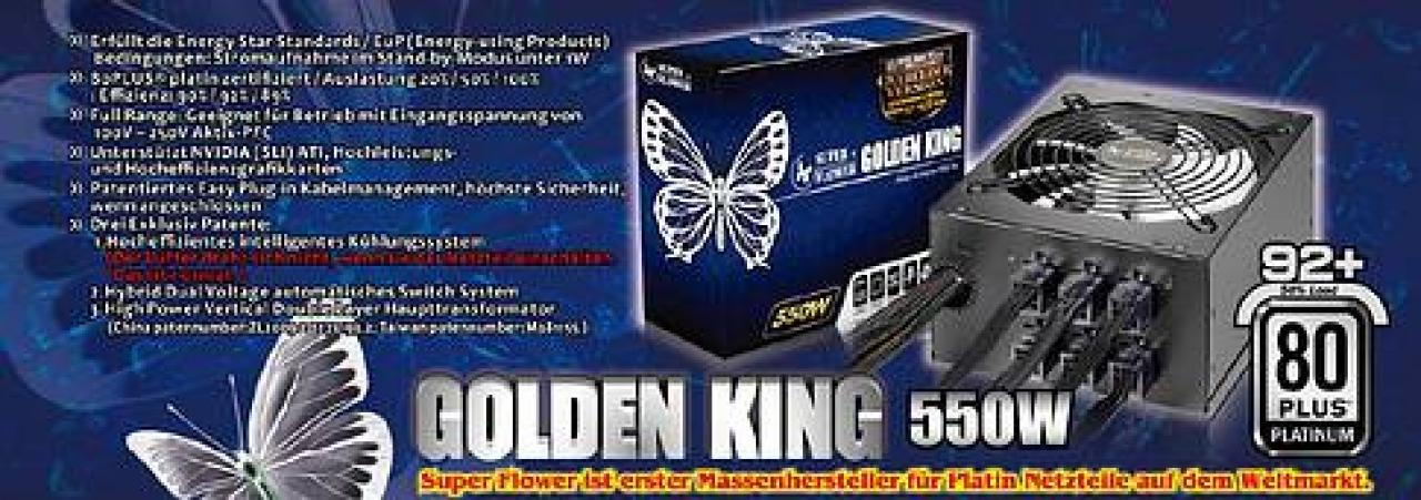 [11/02/2011] Super Flower Golden King: Neue modulare Netzteilserie mit 80-Plus-Platinum (2)