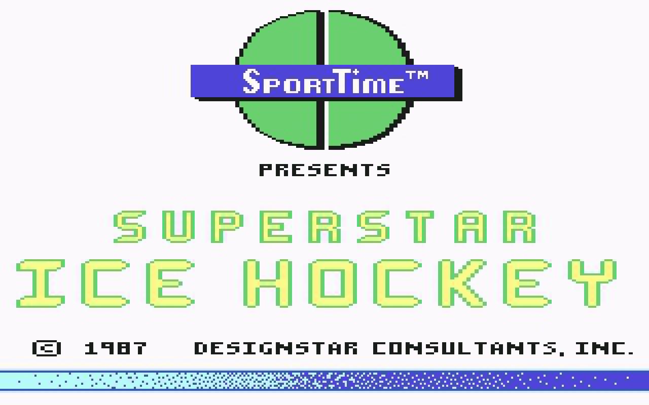 [10/02/2011] Superstar Ice Hockey 1987 Startbildschirm