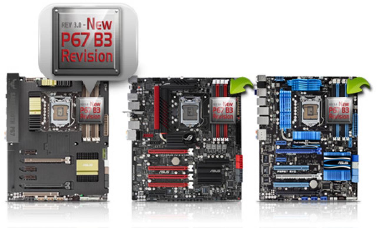 [25/02/2011] Asus: Sockel-1155-Boards mit Revision-B3-Chip erkennen - auf dem Board