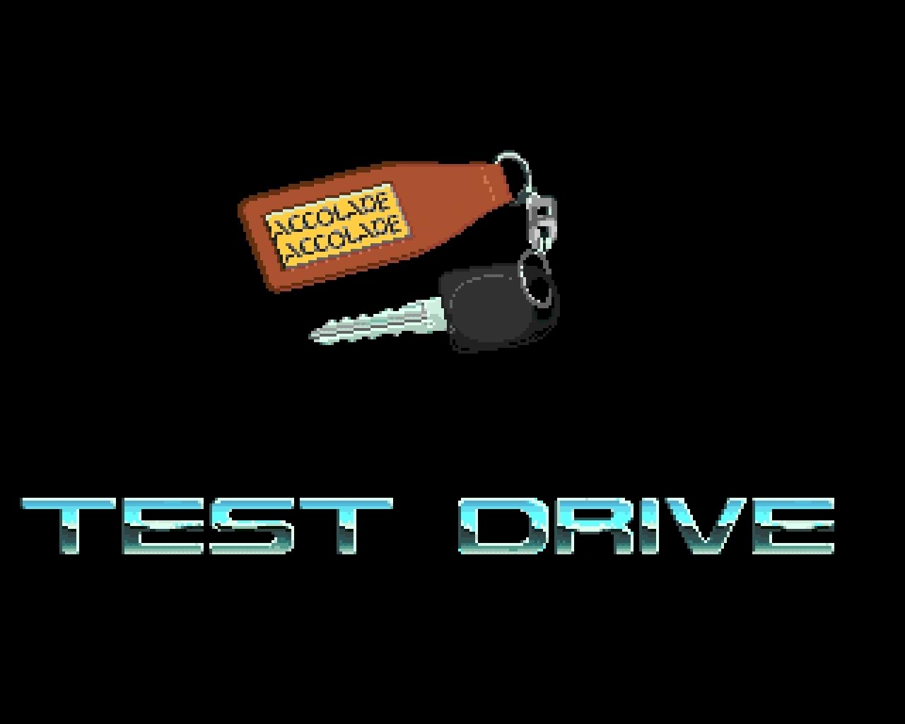 [16/02/2011] Test Drive Amiga Startbildschirm 1988 