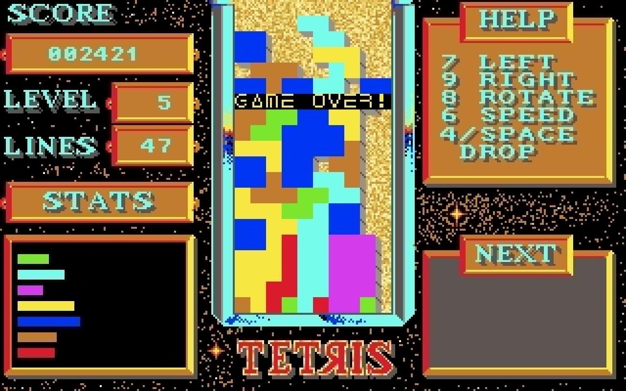 [16/02/2011] Tetris Amiga Ingame 1987 