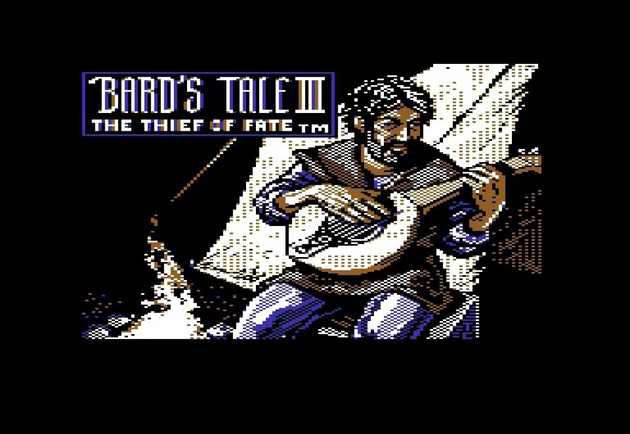 [10/02/2011] The Bards Tale III Thief of Fate 1988 Startbildschirm