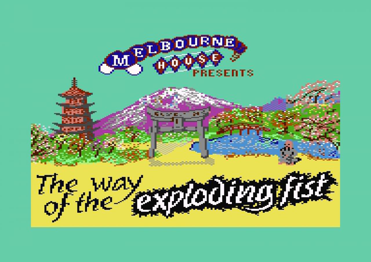 [10/02/2011] The Way of the Exploding Fist 1985 Startbildschirm