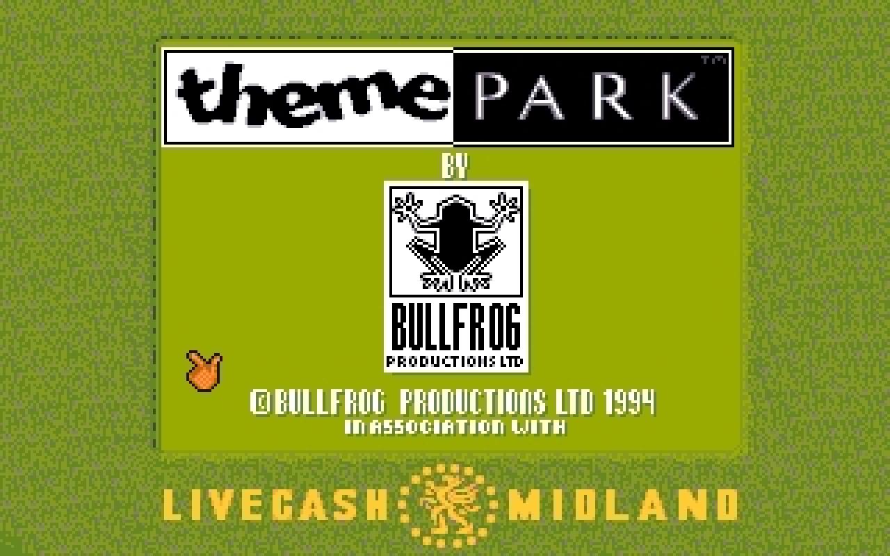 [16/02/2011] Theme Park Amiga Startbildschirm 1994 