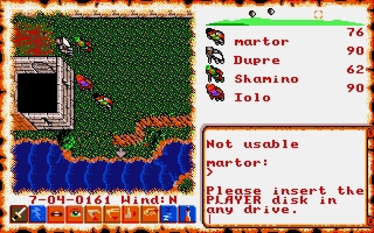 [22/02/2011] Ultima VI The False Prophet Atari ST Ingame 1991