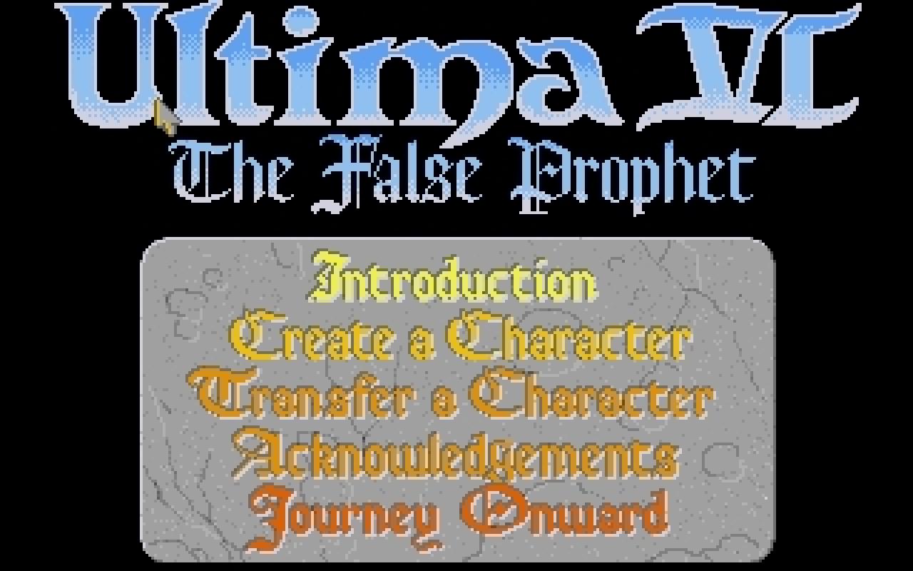 [22/02/2011] Ultima VI The False Prophet Atari ST Men 1991