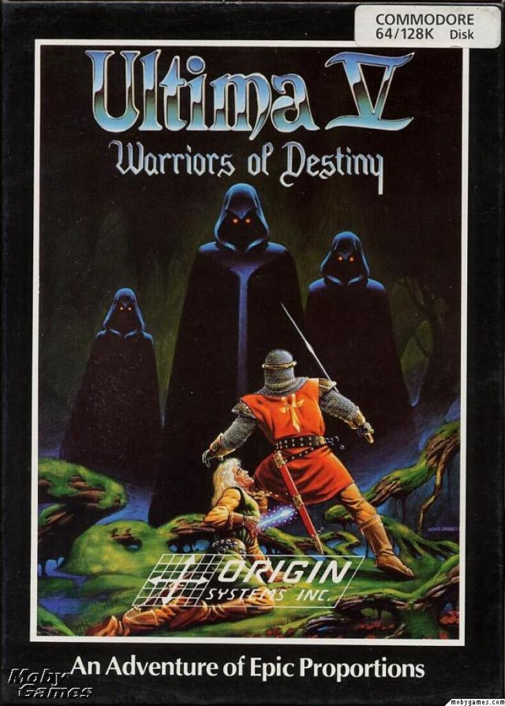 [10/02/2011] Ultima V Warriors of Destiny 1988 Cover