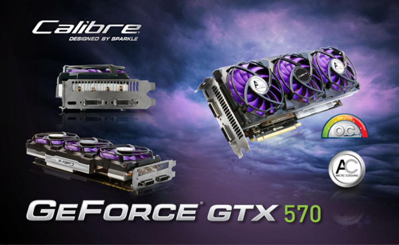 [18/02/2011] Sparkle Calibre X570: Übertaktete GTX 570 mit Accelero-Kühler (3)
