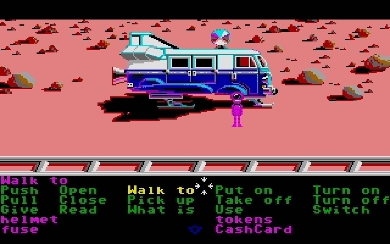 [22/02/2011] Zak McKracken and the Alien Mindbenders Atari ST Ingame 1989