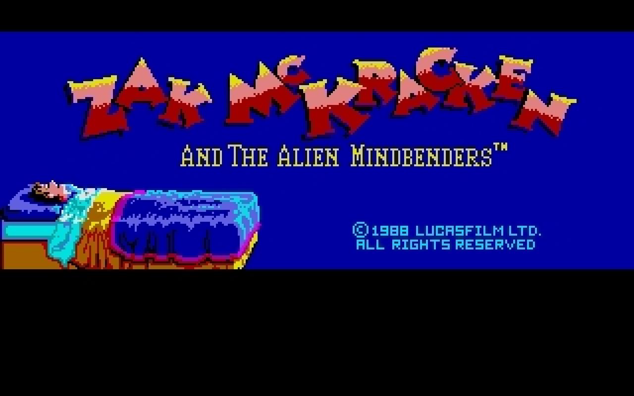 [22/02/2011] Zak McKracken and the Alien Mindbenders Atari ST Men 1989