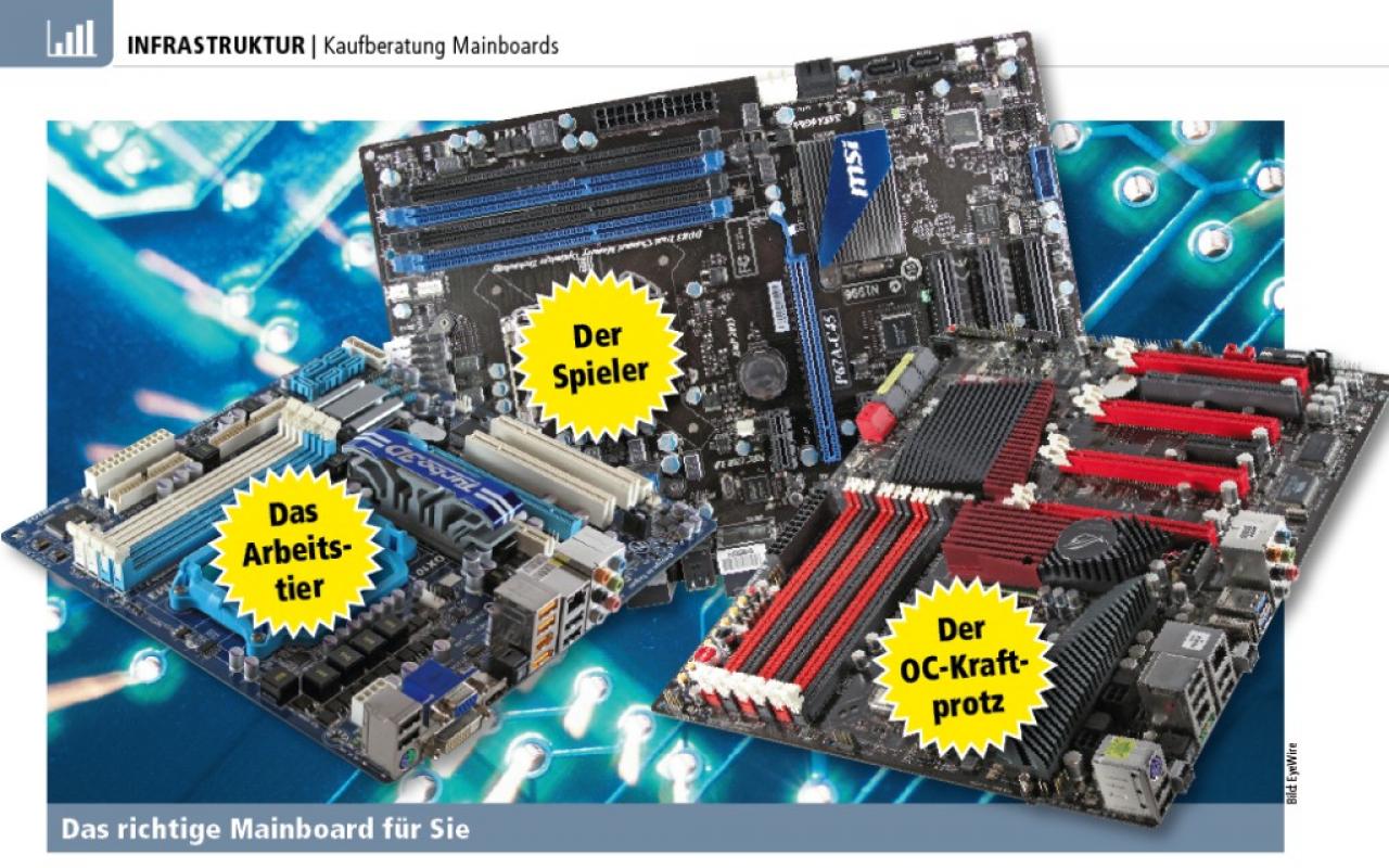 [24/02/2011] Mainboard-Kaufberatung - das richtige Board für Sie: Vorschau auf PCGH 04/2011