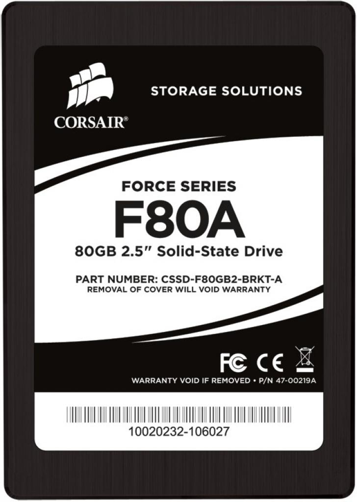 [19/02/2011] Corsair Force F80-A mit 25-nm-Flash