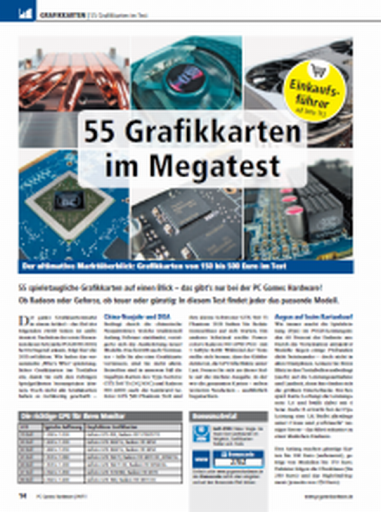 [25/02/2011] 55 Grafikkarten