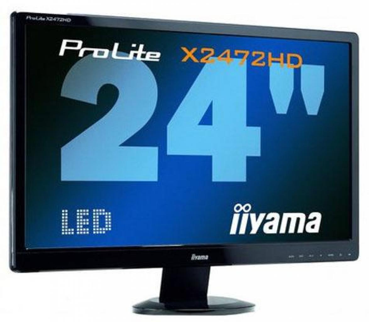 [18/02/2011] Iiyama Prolite X2472HDS: 24-Zoll-LCD mit VA-Panel und LED-Backlight