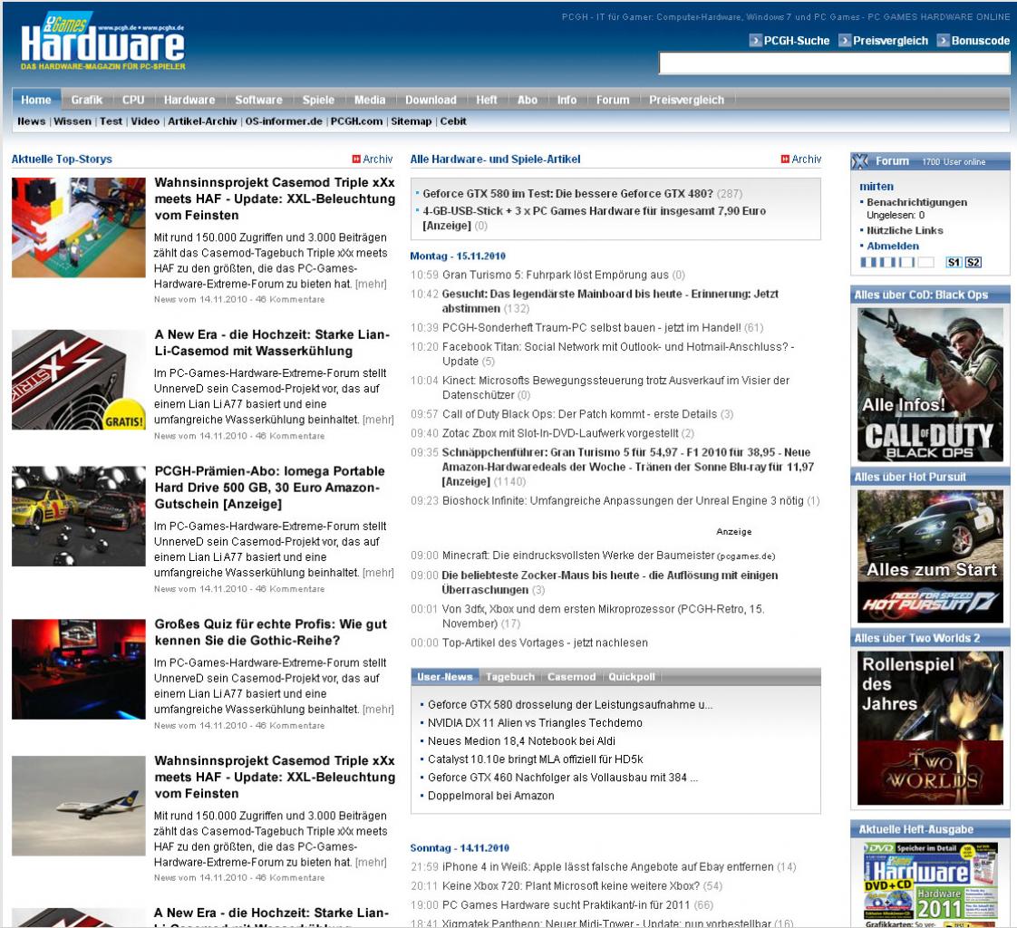 [01/02/2011] PCGH-Startseite: Mögliche Überarbeitung Version (1)