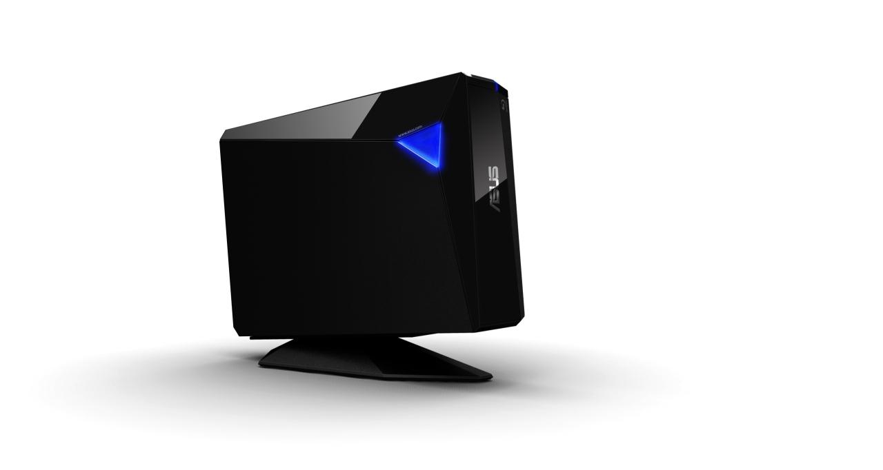 [02/03/2011] Cebit 2011: Asus zeigt Blu-ray-Player, externen Blu-ray-Brenner und kompakten Kopfhörer