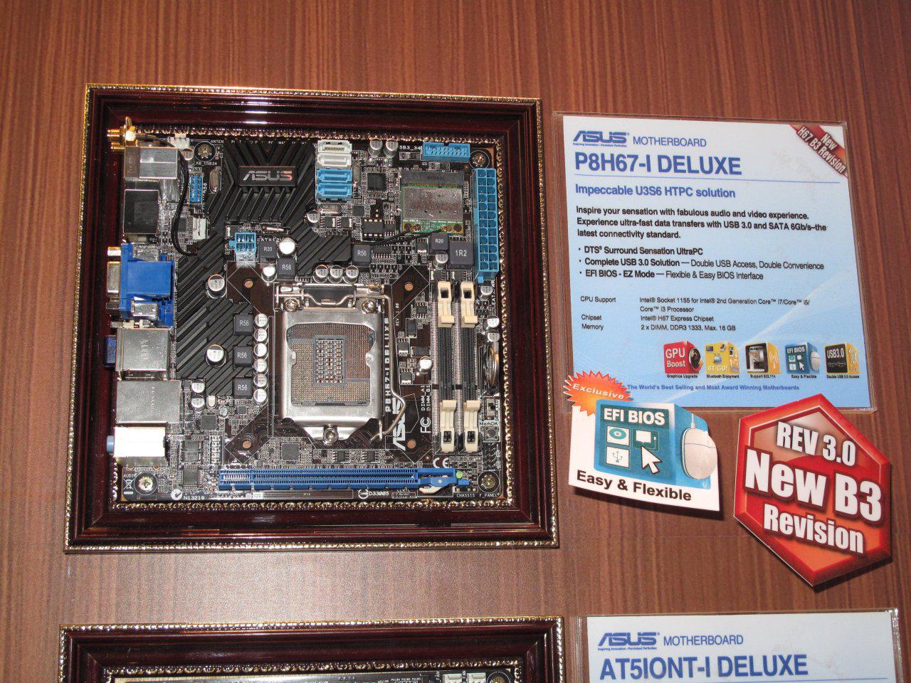 [03/03/2011] Asus P8H67 I Deluxe