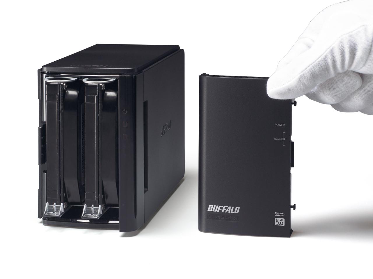[04/03/2011] Cebit 2011: Buffalo Drivestation, Drivestation Duo und Drivestation Quad mit USB 3.0 (8)