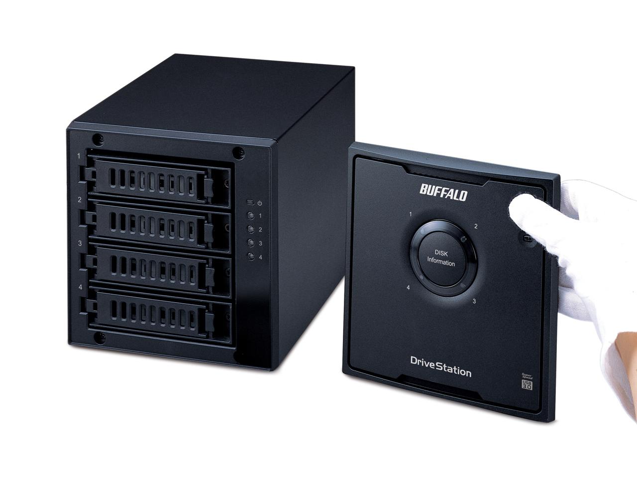 [04/03/2011] Cebit 2011: Buffalo Drivestation, Drivestation Duo und Drivestation Quad mit USB 3.0 (3)