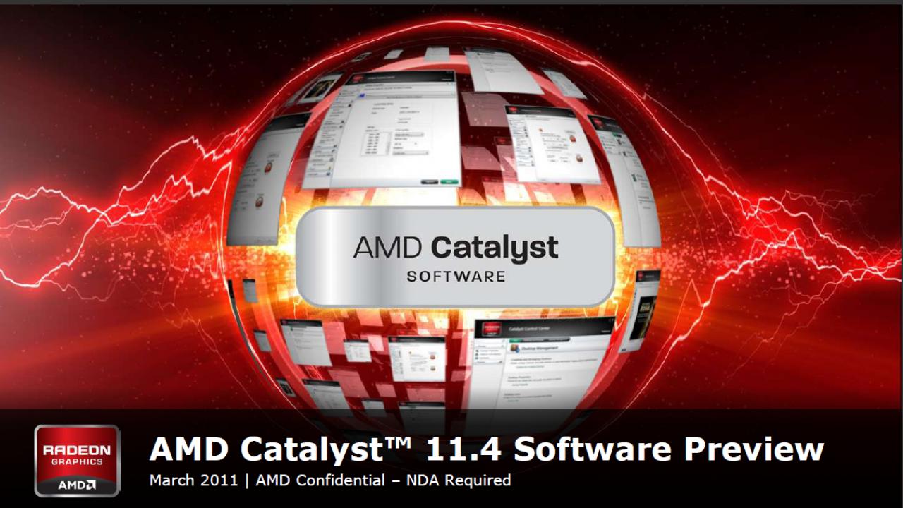 [11/03/2011] Catalyst 11.4 Early Preview 