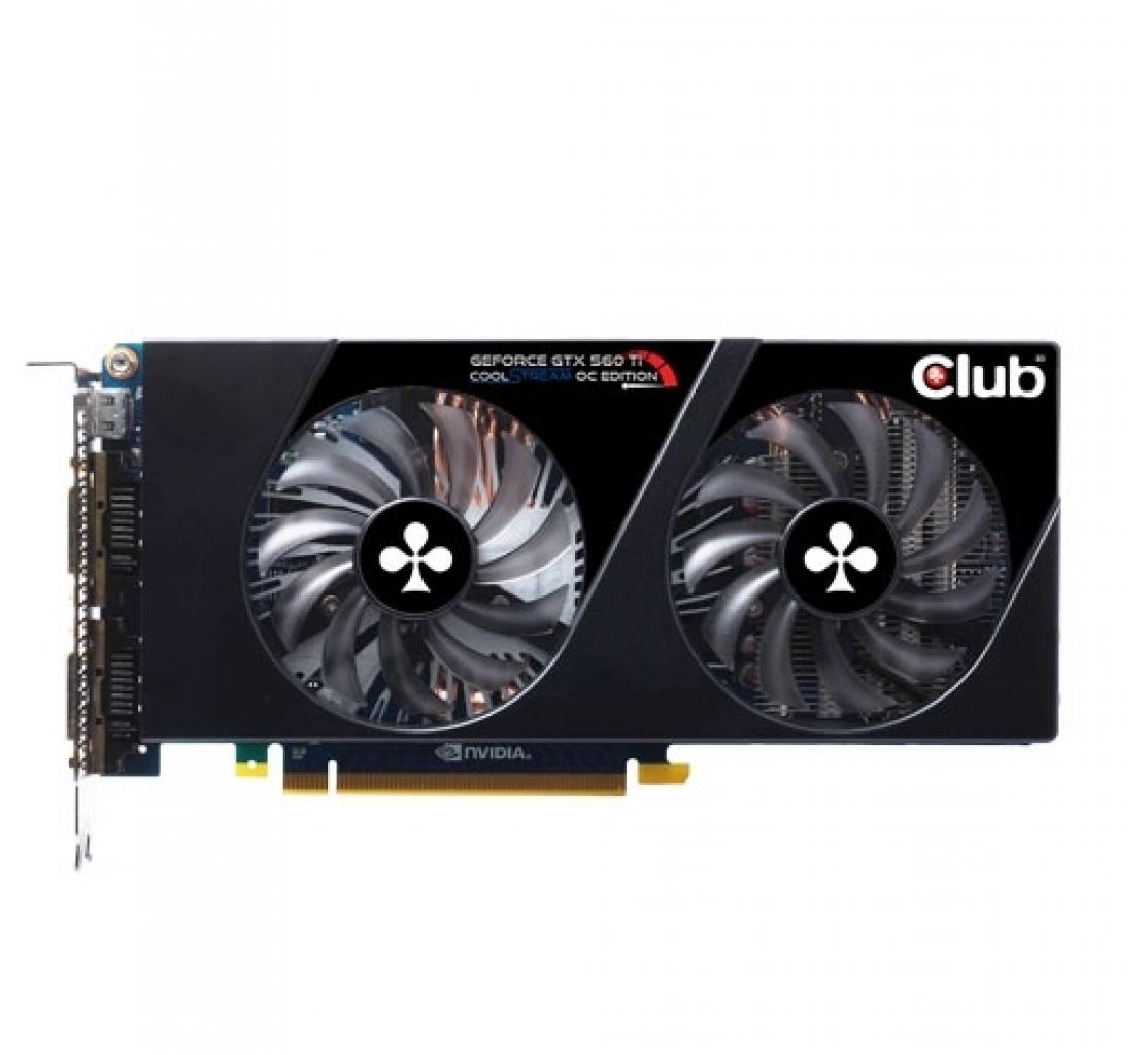[08/03/2011] Club 3D Nvidia GTX 560Ti Coolstream OC Edition