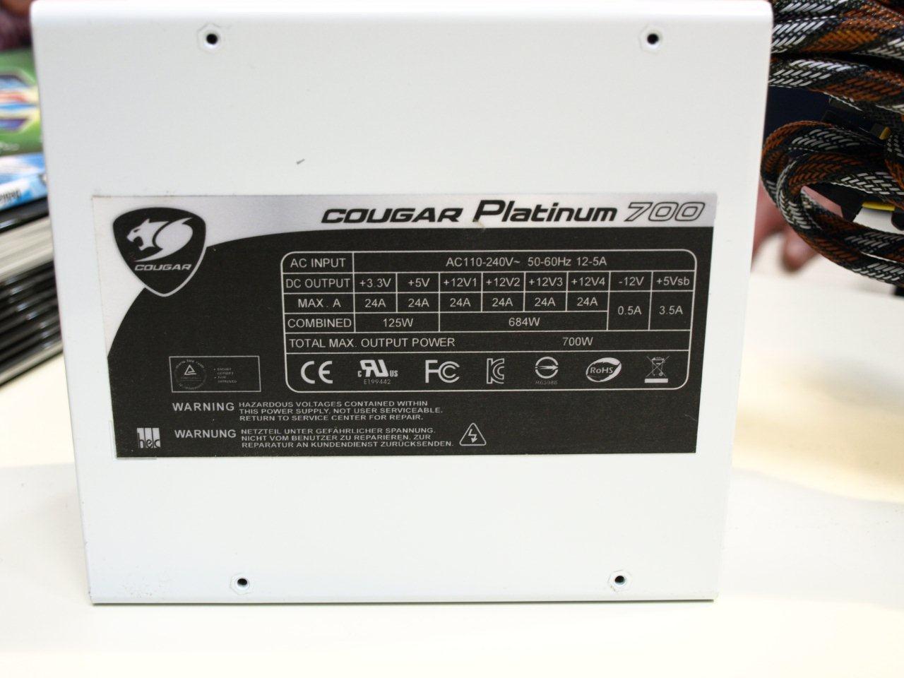 [01/03/2011] Cougar Platinum 4 