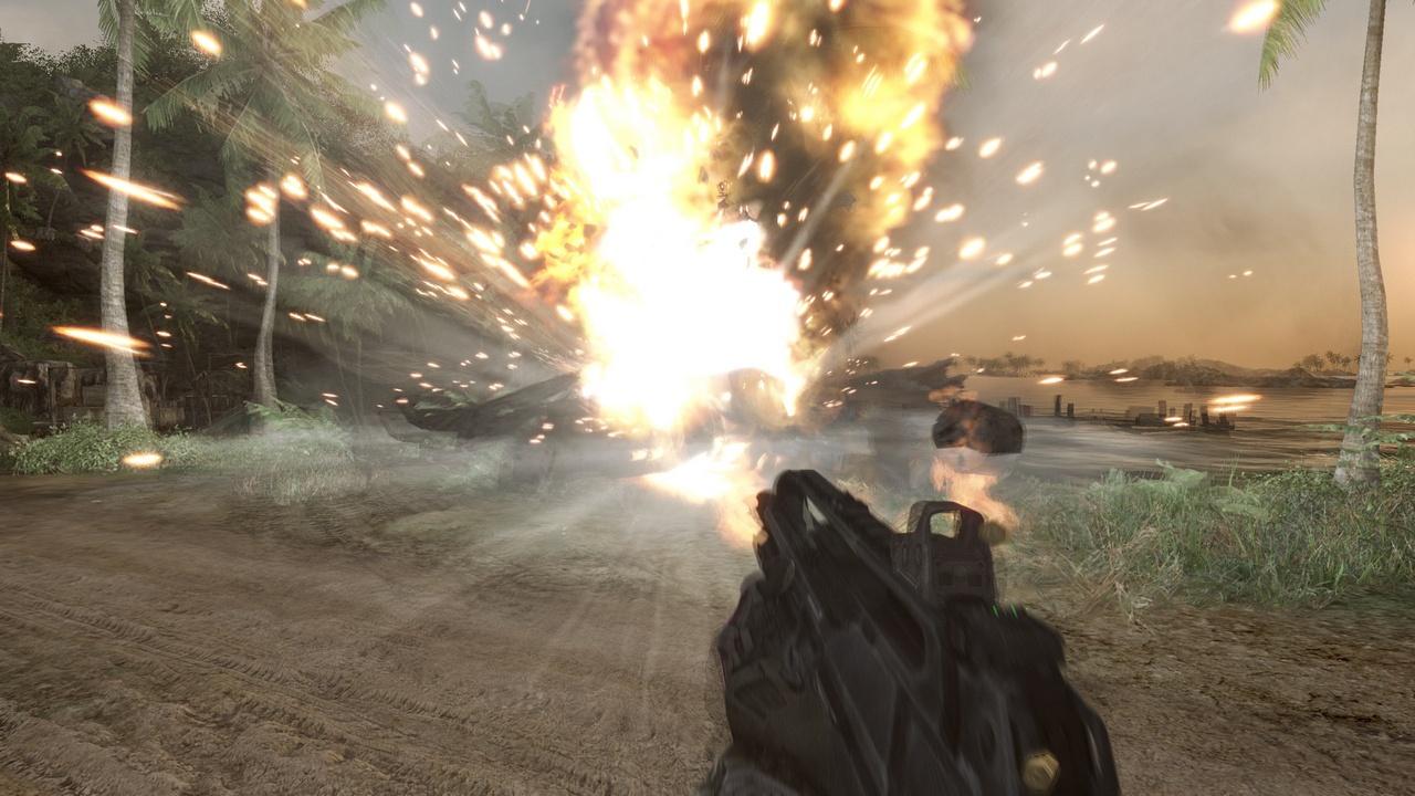 [28/03/2011] In Crysis kracht es zwar hübsch und auch mit weichen Partikeln, die Explosion selbst aber sieht nur mäßig aus