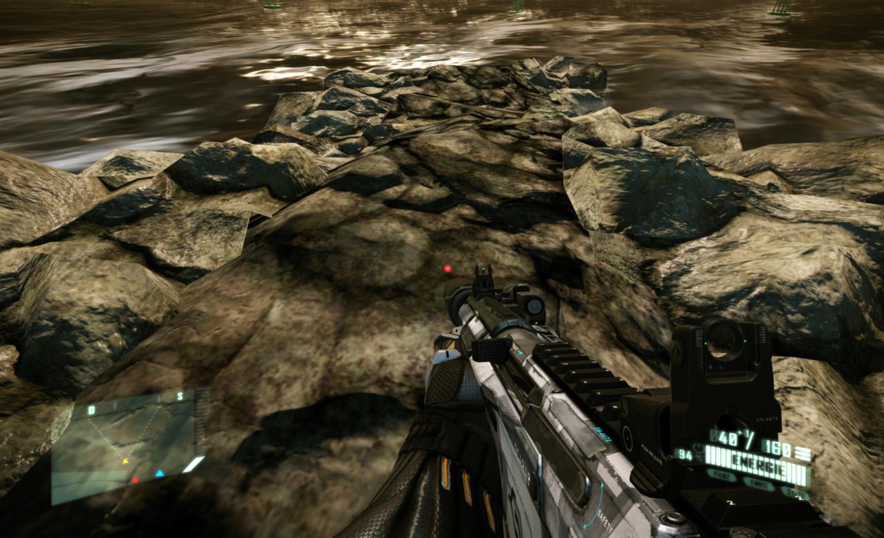 [27/03/2011] Crysis 2 Flops: Krasser Qualitätskontrast bei Felsen