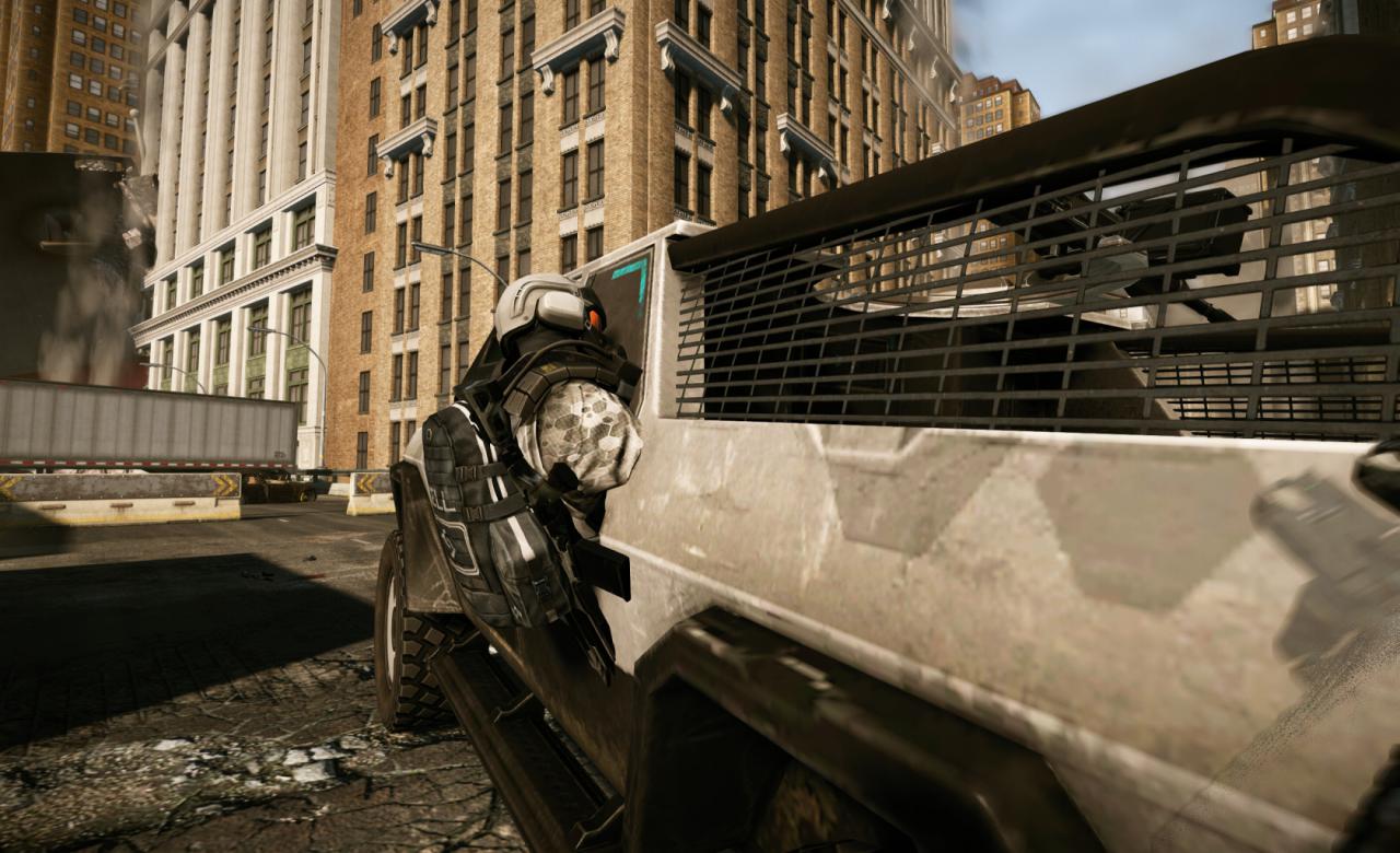 [27/03/2011] Crysis 2 Flops: Clipping-Probleme; Soldat mit dem Kopf durch die Wand