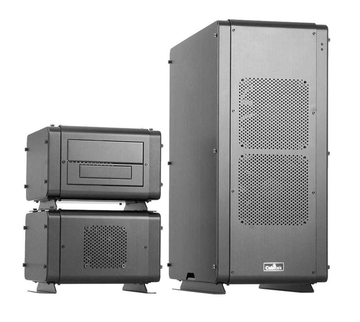 [19/03/2011] Cubitek Magic Cube: Modulares Aluminium-Gehäuse mit USB 3.0 (2)