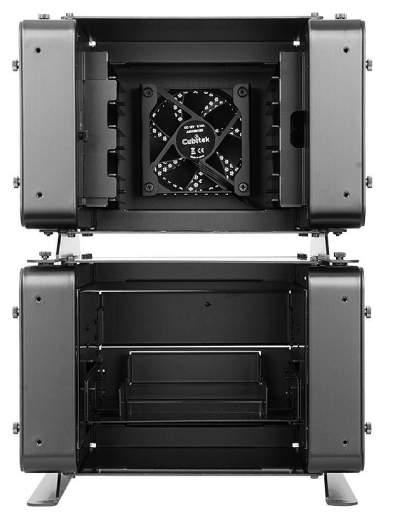 [19/03/2011] Cubitek Magic Cube: Modulares Aluminium-Gehäuse mit USB 3.0 (5)