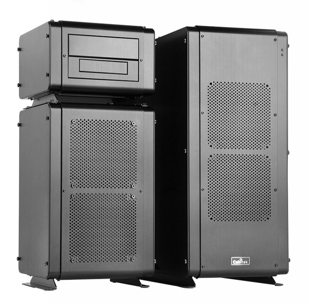 [19/03/2011] Cubitek Magic Cube: Modulares Aluminium-Gehäuse mit USB 3.0 (13)