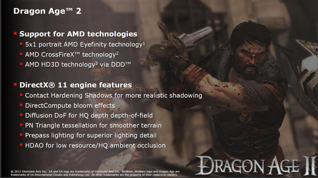 [07/03/2011] Dragon Age 2: Die AMD- und DirextX-11-Features laut AMD