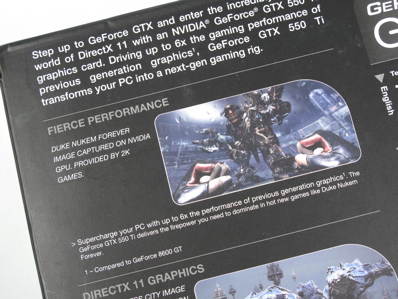 [15/03/2011] Palit Geforce GTX 550 Ti Sonic (2)