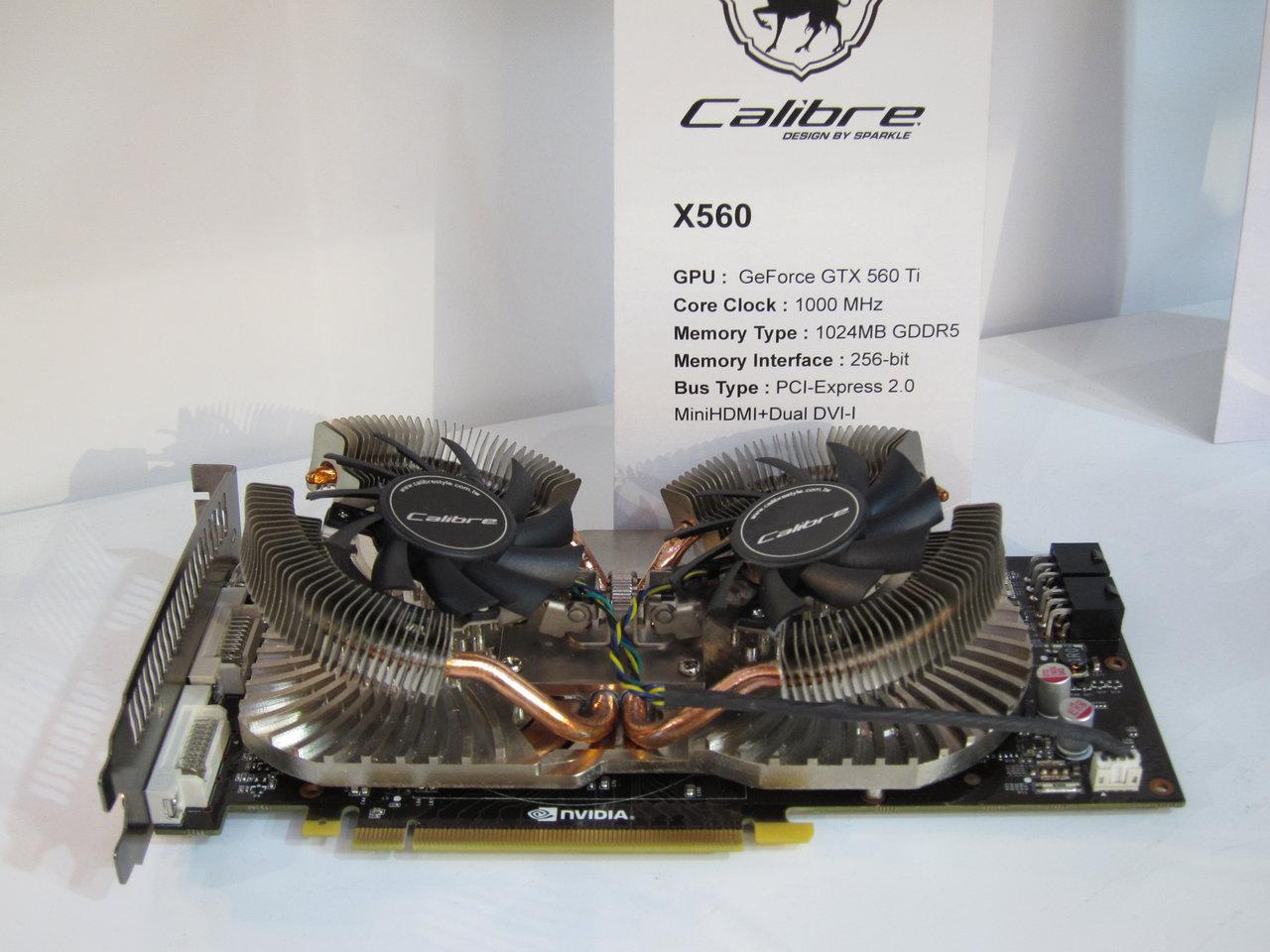 [02/03/2011] Grafikkarte Sparkle Calibre Geforce GTX 560 Ti X560 01