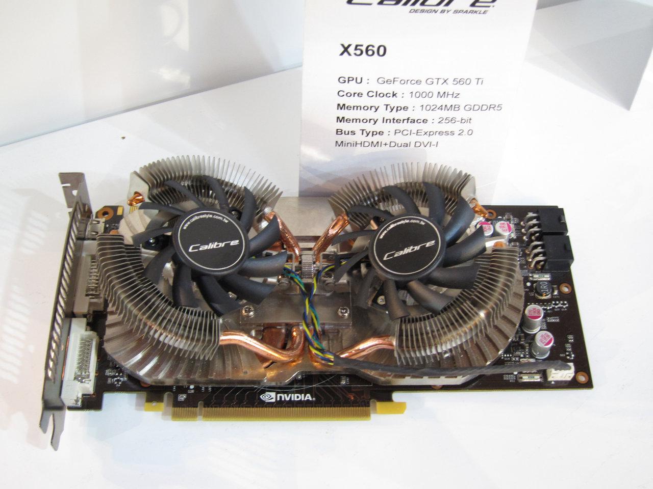 [02/03/2011] Grafikkarte Sparkle Calibre Geforce GTX 560 Ti X560 03