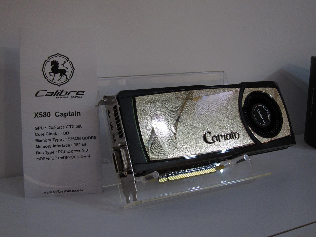 [02/03/2011] Grafikkarte Sparkle Calibre Geforce GTX 580 Captain 01