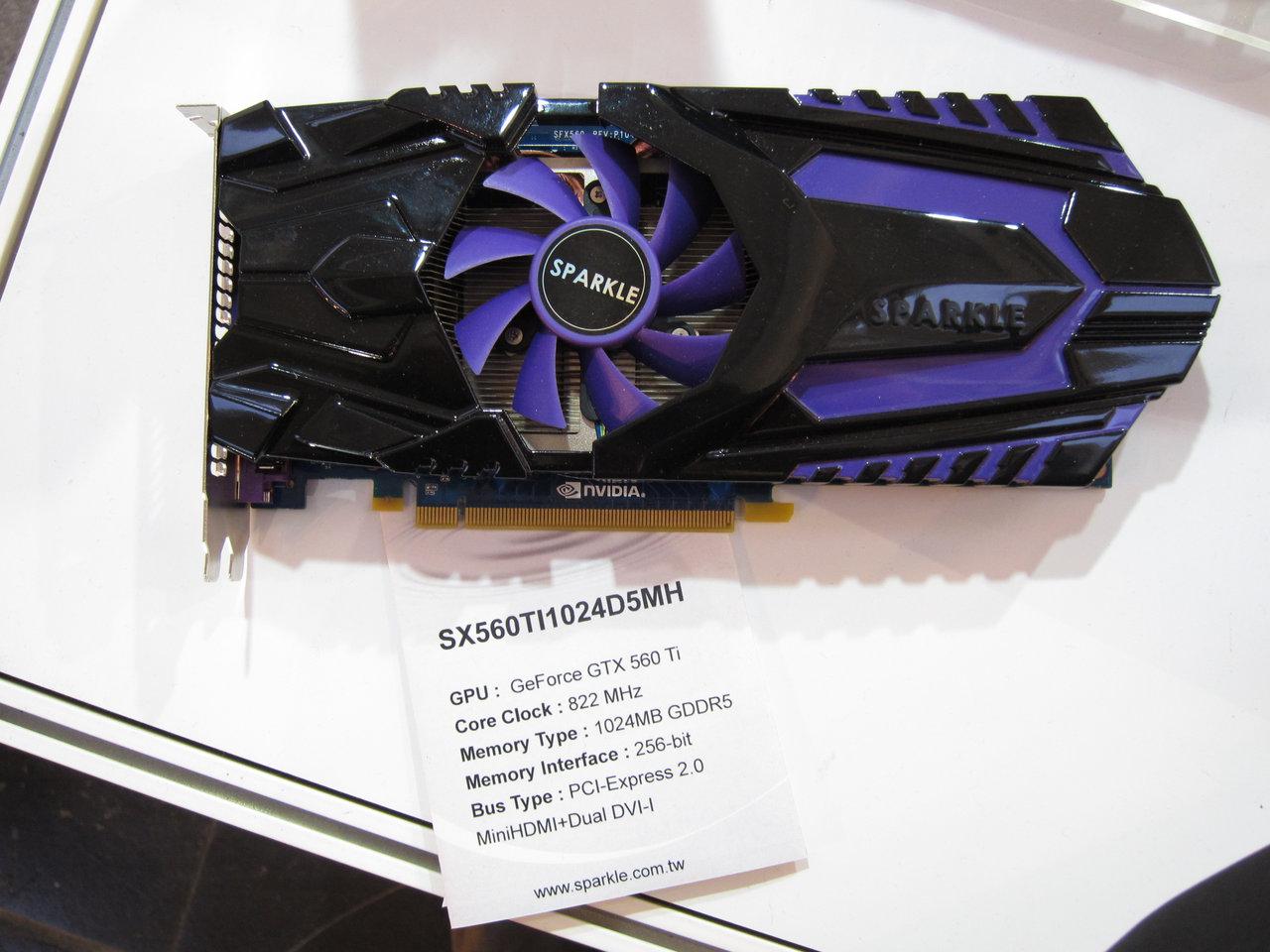 [02/03/2011] Grafikkarte Sparkle Geforce GTX 560 Ti 01