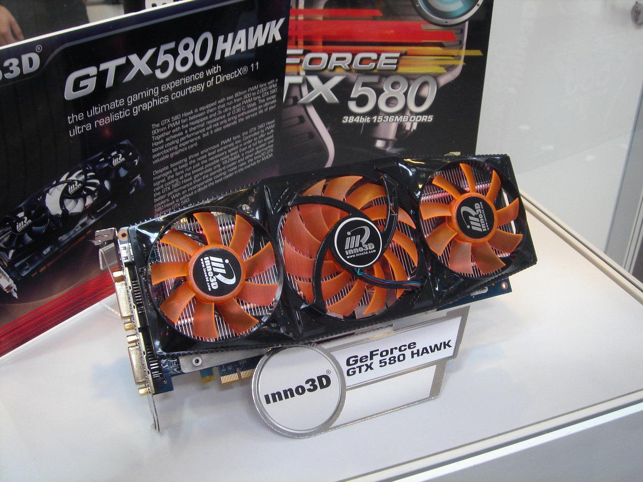 [02/03/2011] Grafikkarten Inno3D Geforce GTX 580 Hawk 01