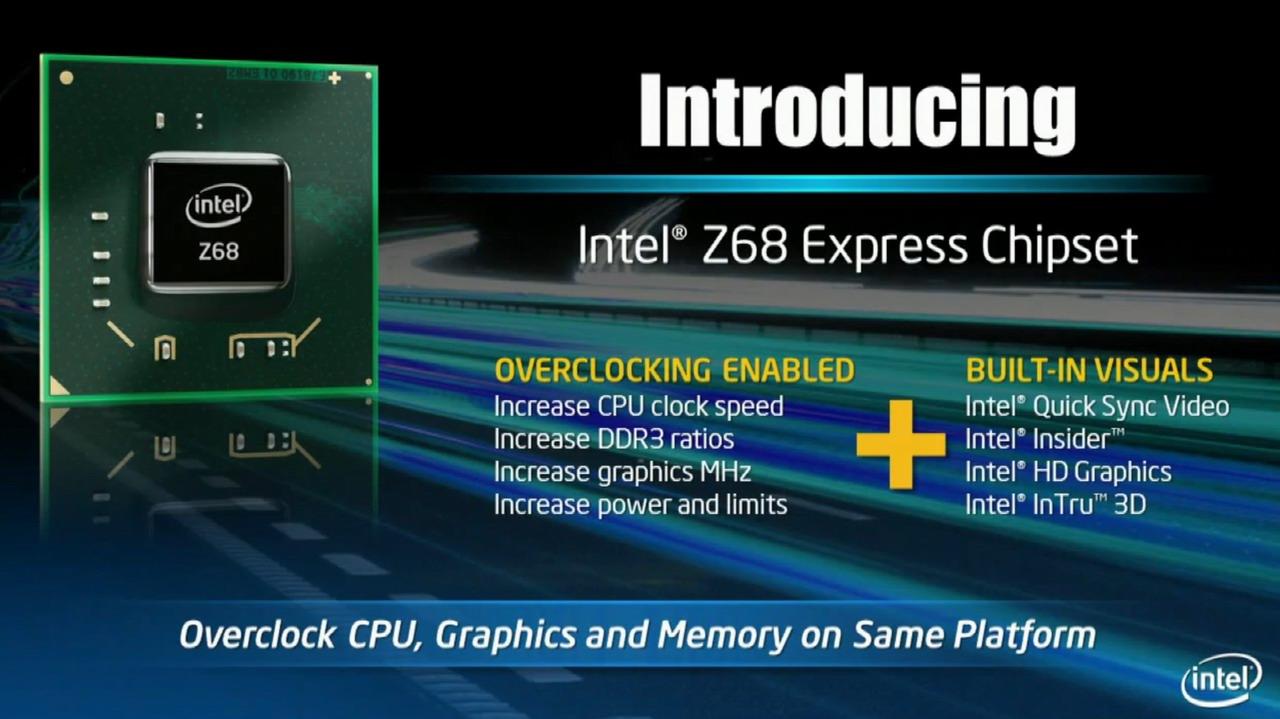 [07/03/2011] Intel stellt Z68-Chipsatz vor