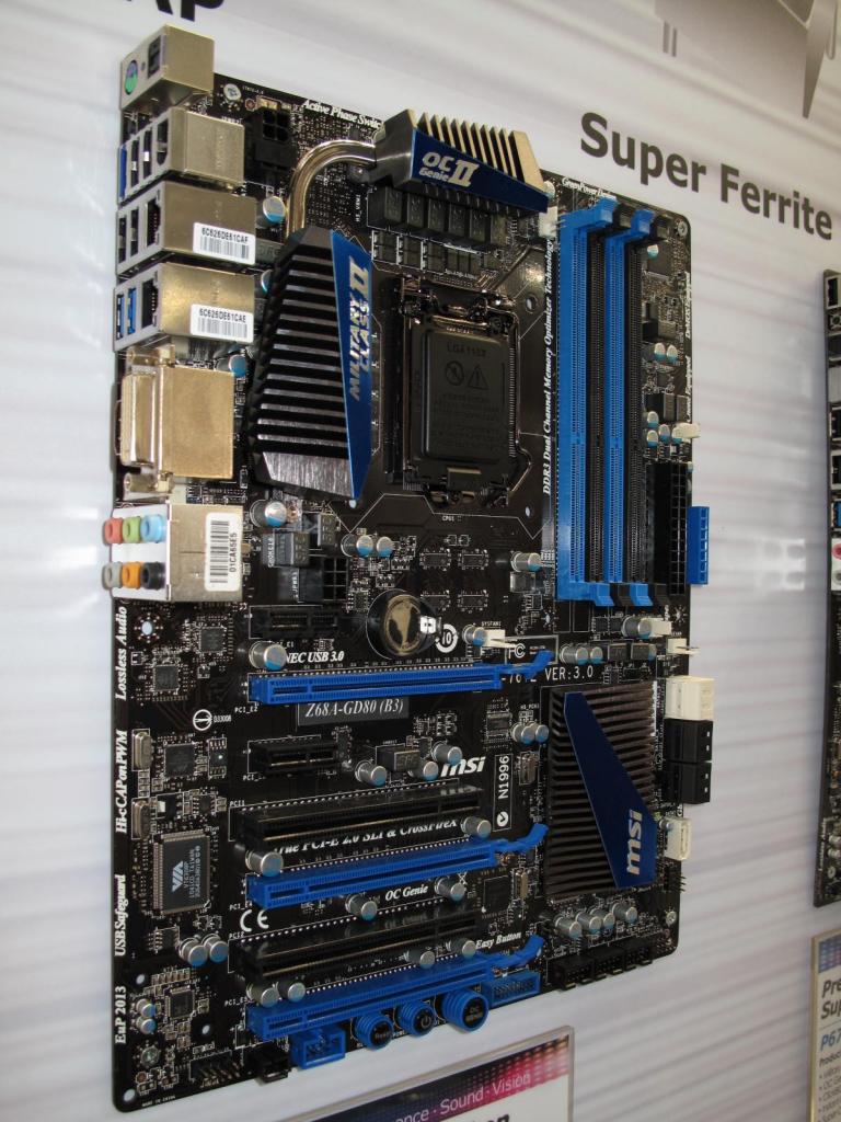 [03/03/2011] Mainboards mit Z68: MSI Z68A GD80